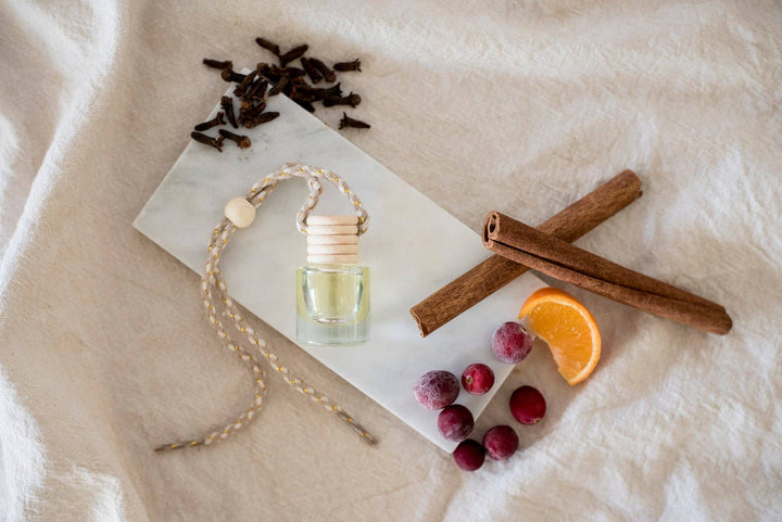Ivy & Sage Car Diffuser: Spiced Cranberry