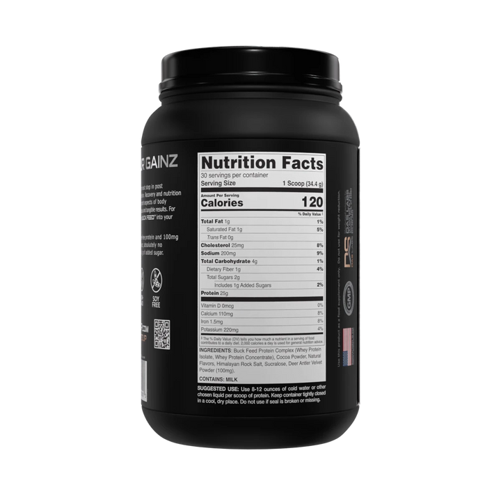 Bucked UP Buck Feed ALL NATURAL Protein