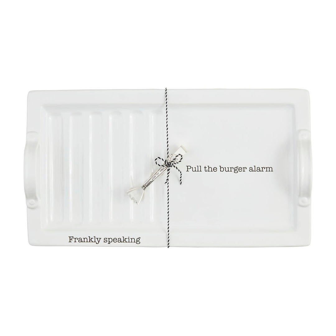 Hot Dog & Burger Platter Set