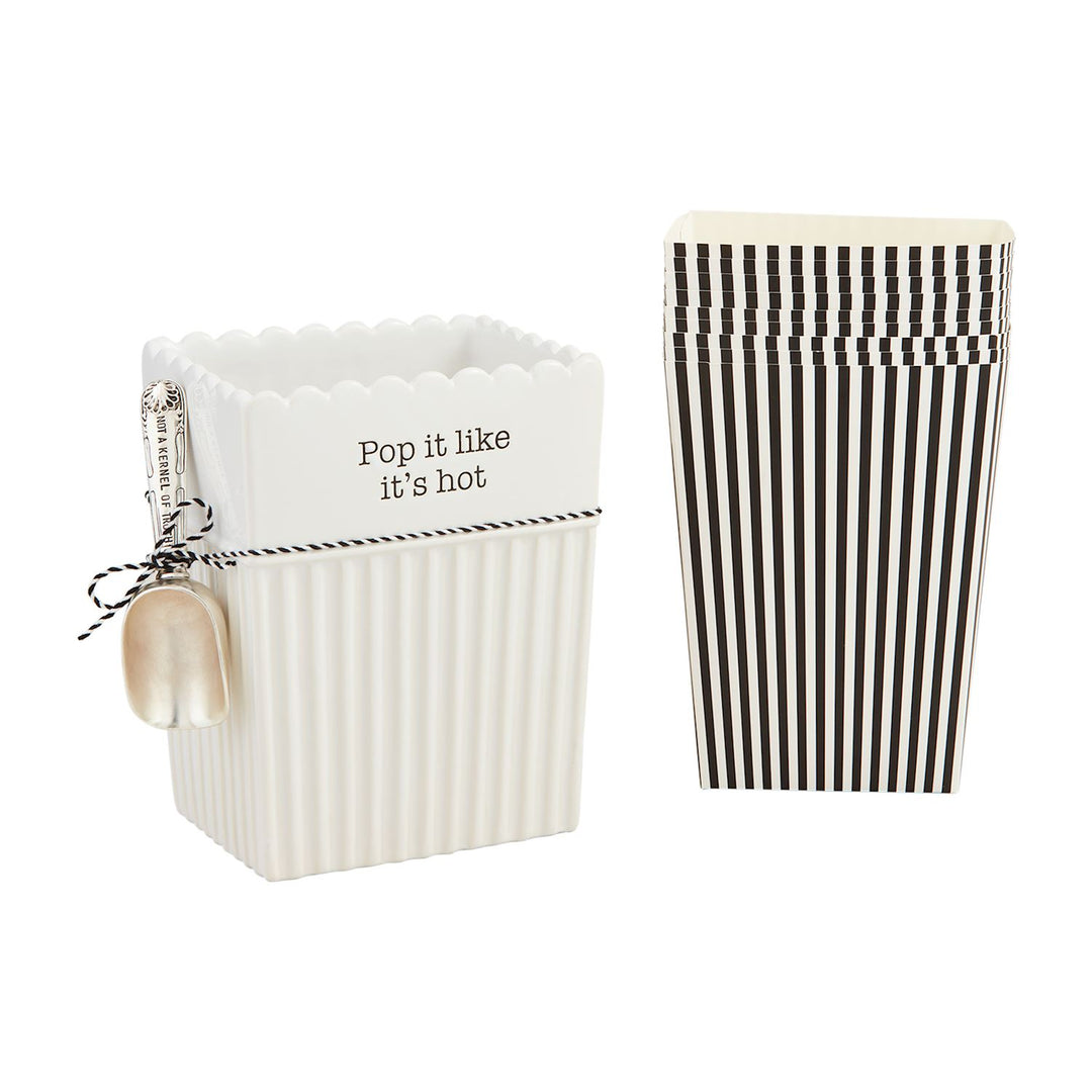 Popcorn Bucket & Bag Set