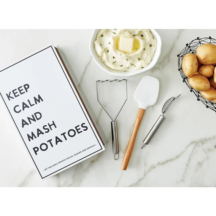 Mashed Potato Book Box - Keep Calm and Mash Potatoes