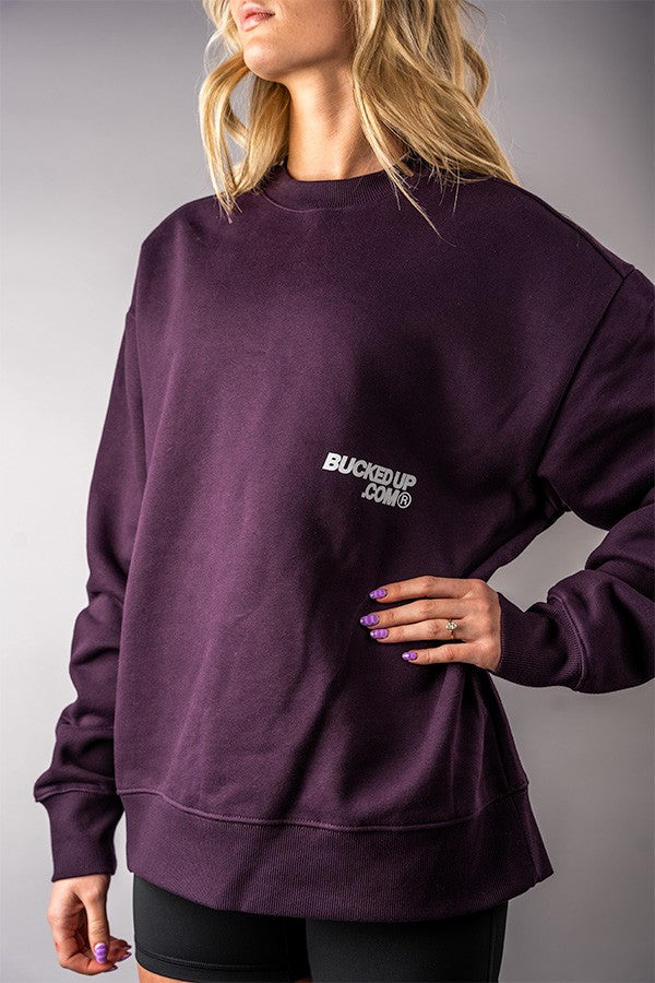 Bucked Up Swirl Crew Neck