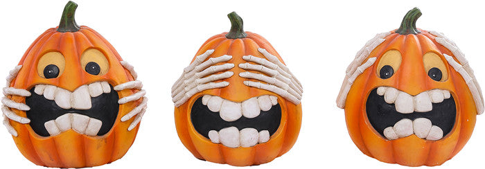 Hear/See/Speak Pumpkin