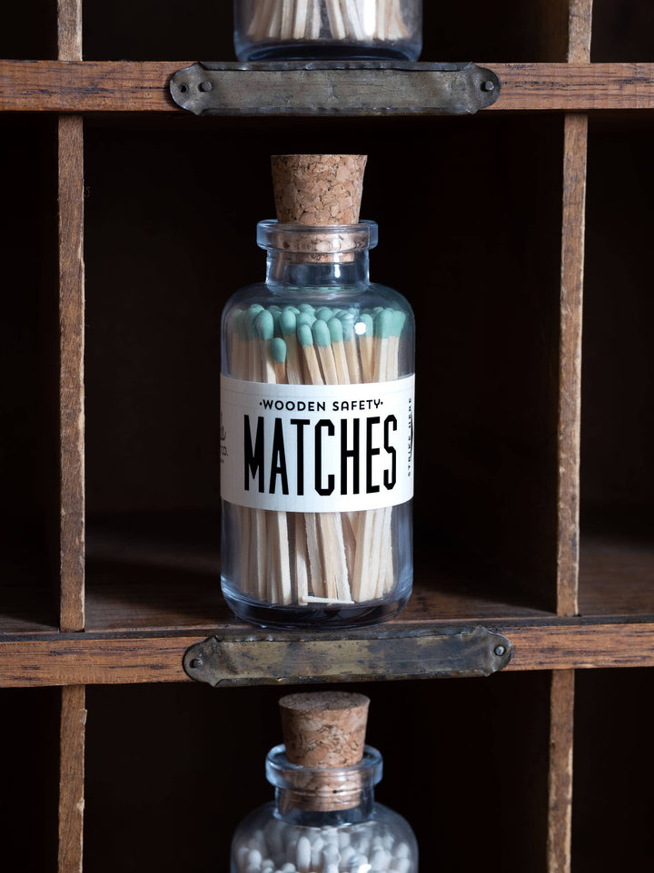Mini Apothecary Vintage Sage Matches