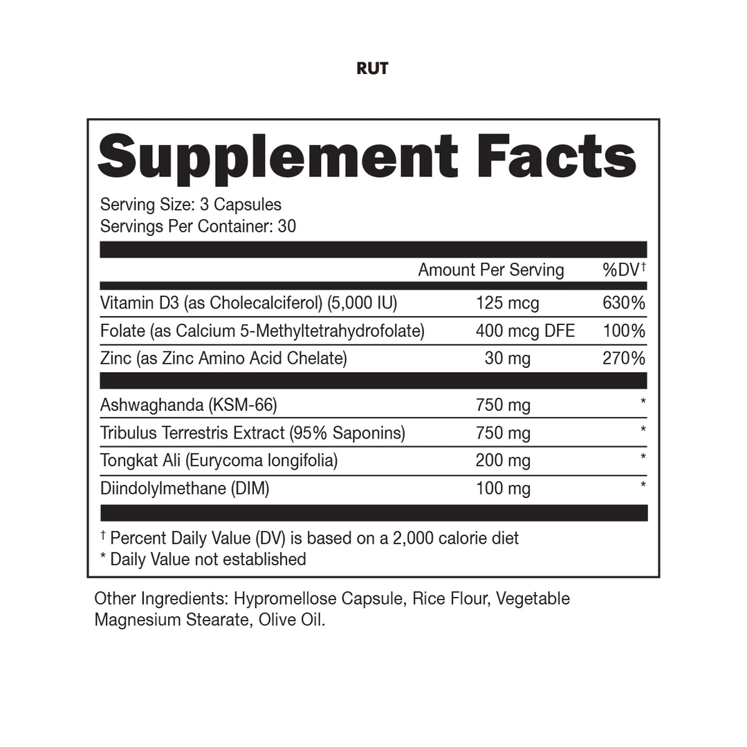 RUT Testosterone Booster