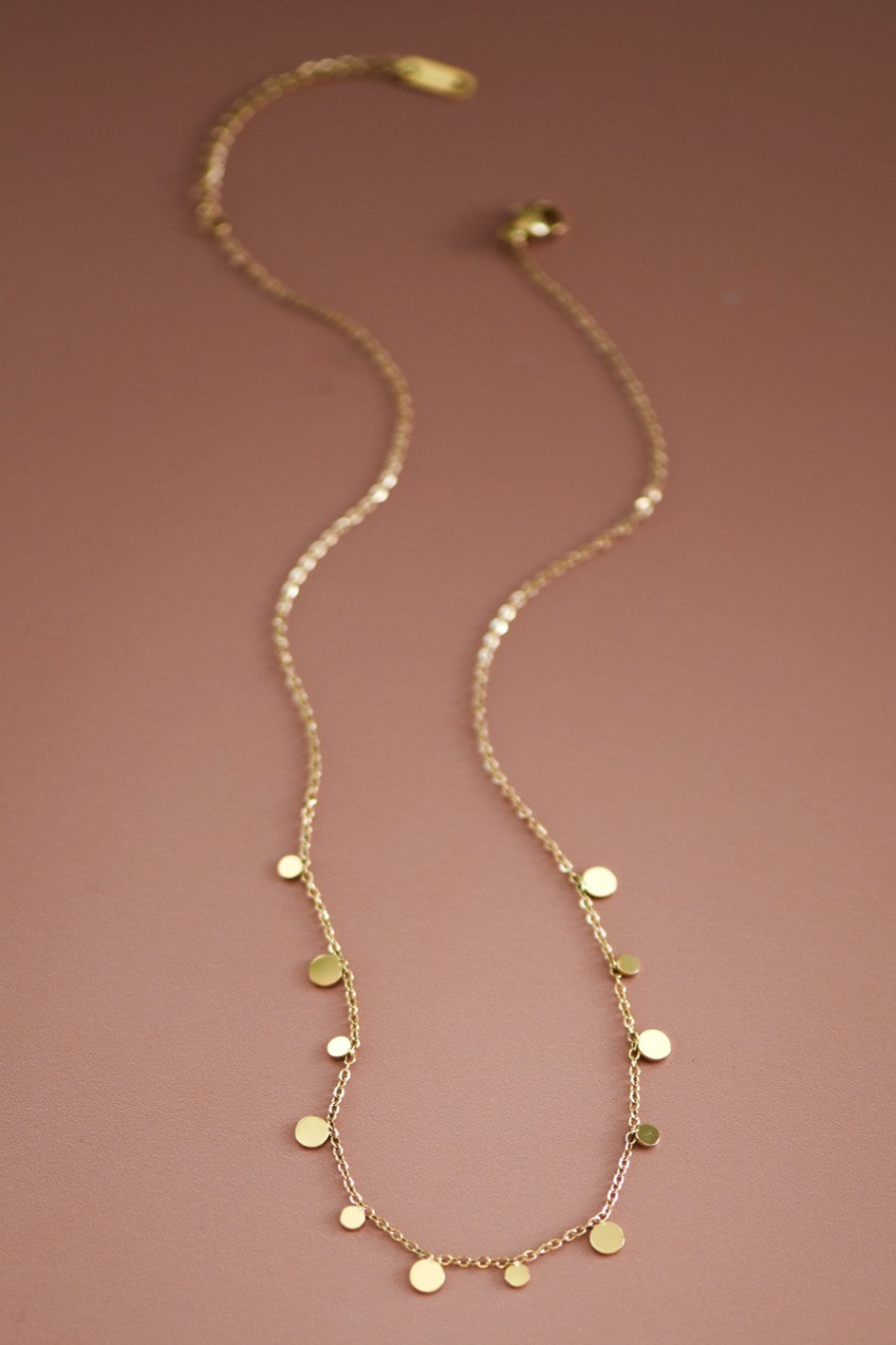 18k Gold Non-tarnish Stainless Steel Necklace