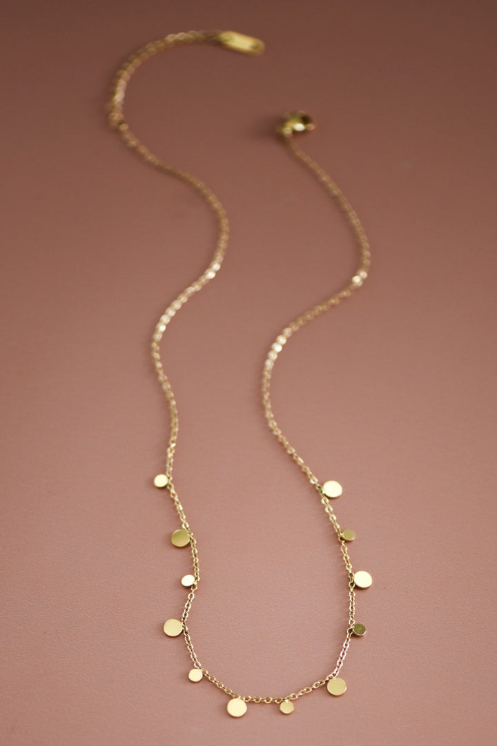 18k Gold Non-tarnish Stainless Steel Necklace
