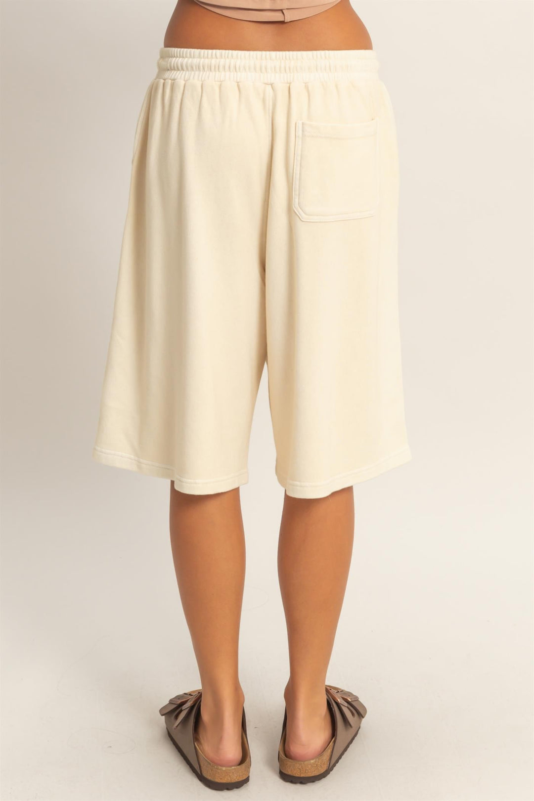 French Terry Bermuda Shorts