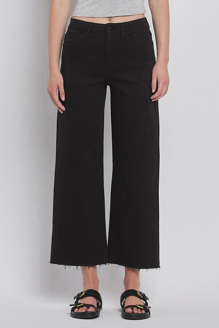 Vervet High Rise Crop Wide Leg