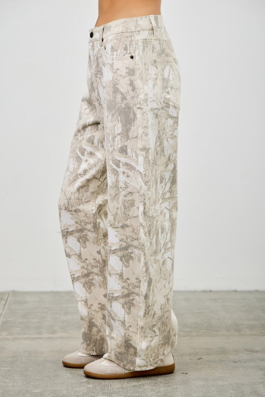 Camo High Rise Low Curve Barrel