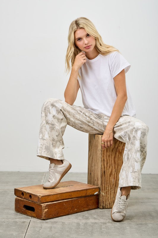 Camo High Rise Low Curve Barrel