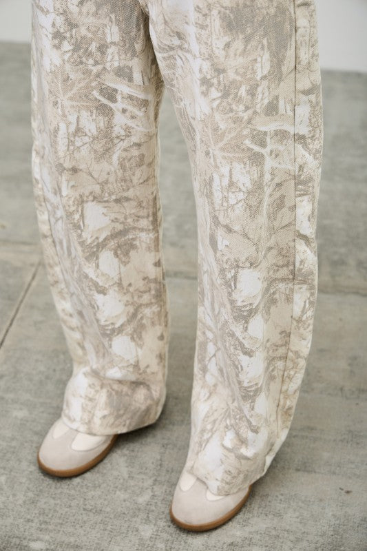 Camo High Rise Low Curve Barrel