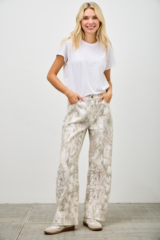 Camo High Rise Low Curve Barrel