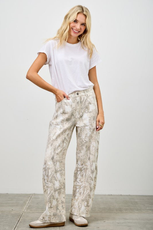 Camo High Rise Low Curve Barrel