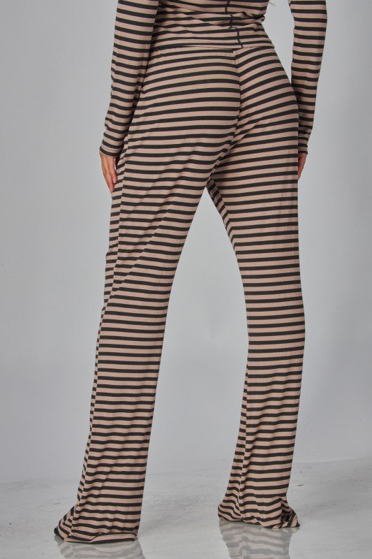 Soft Striped Lounge Set