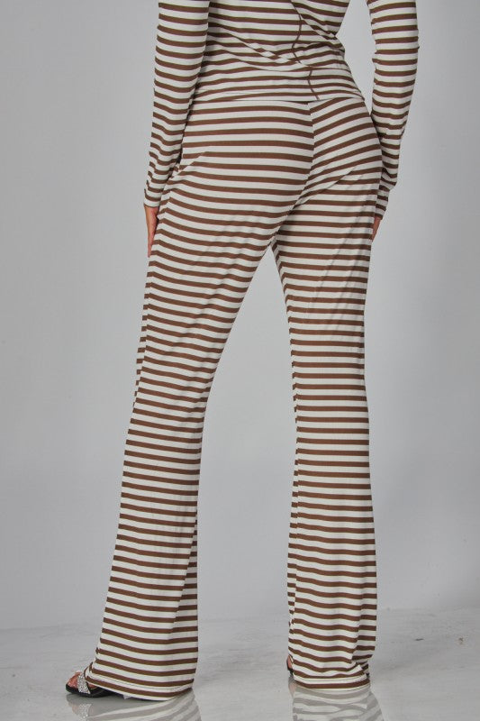 Soft Striped Lounge Set