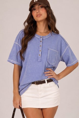 Mineral Oversized Comfy Knit Top