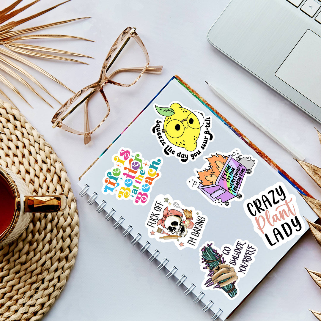 Please Be Patient with Me I'm from the 1900s Vinyl Sticker