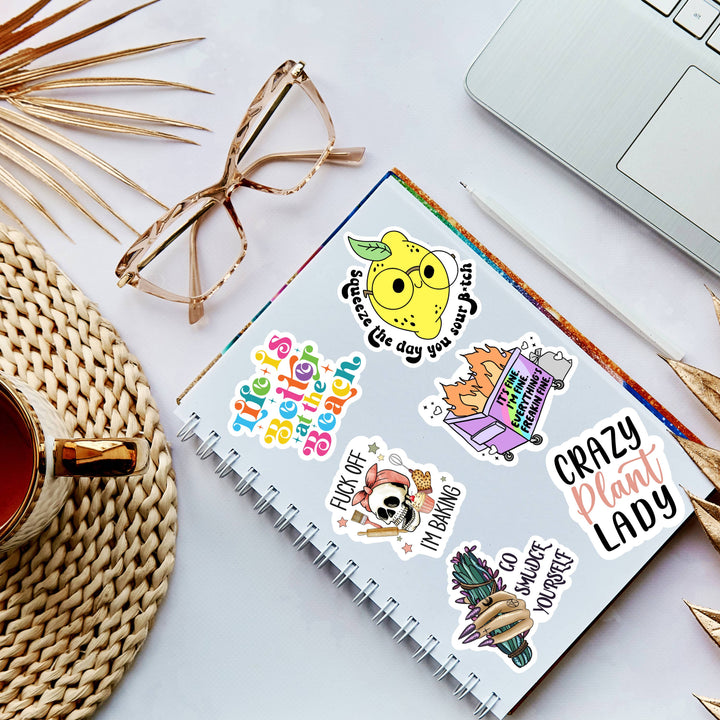 Please Be Patient with Me I'm from the 1900s Vinyl Sticker