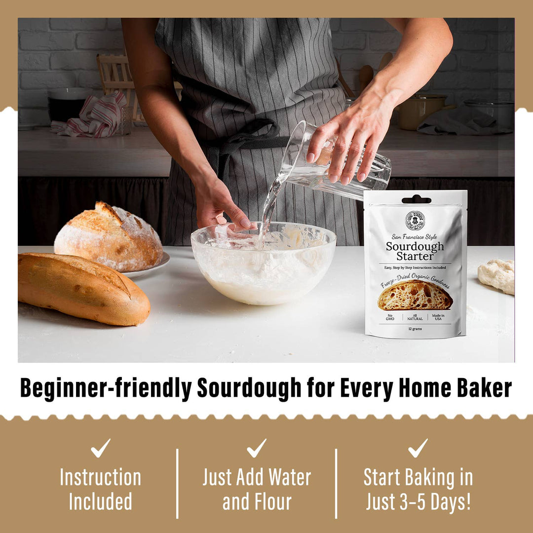 Original Sourdough Starter Culture - Bestseller - Organic