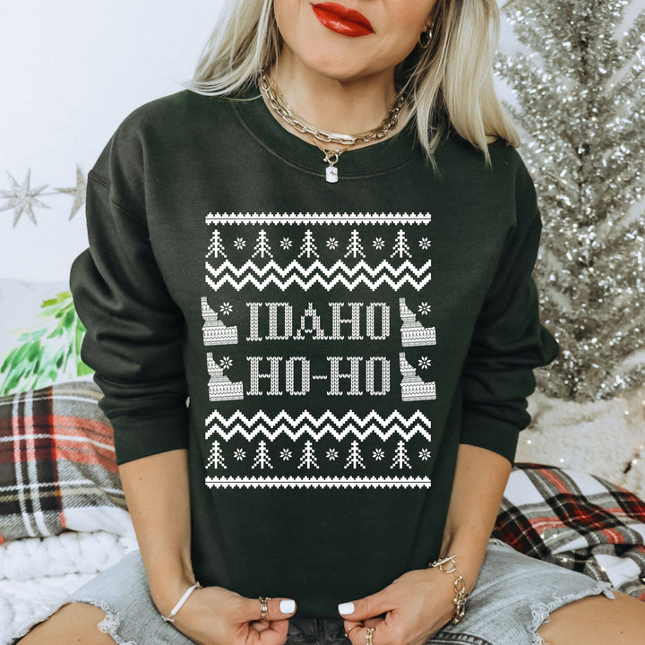 Idaho HO HO Ugly Sweater