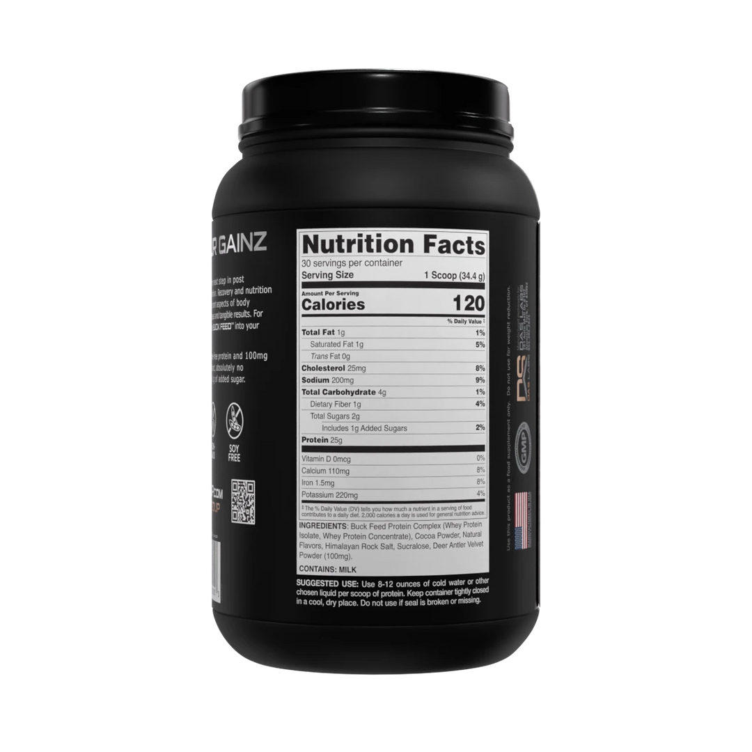 Bucked UP Buck Feed ALL NATURAL Protein