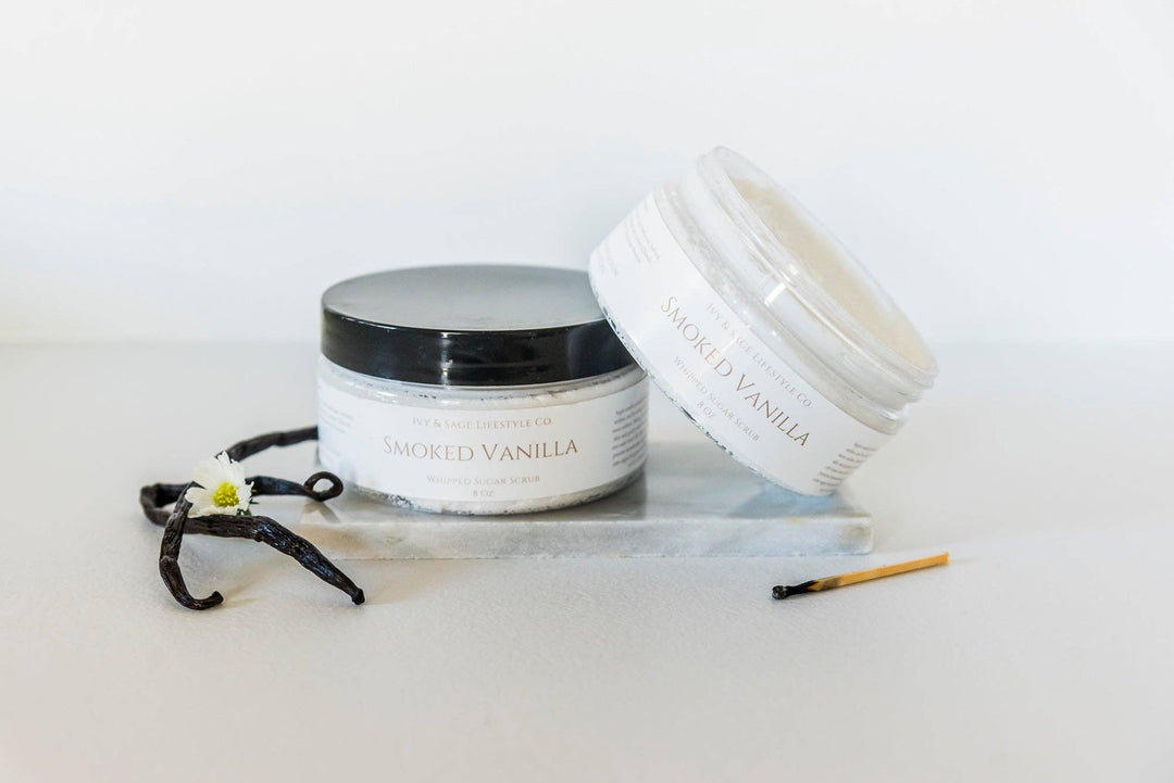 Smoked Vanilla Sugar Scrub