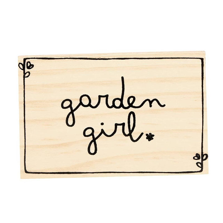 Link Chain Charm Necklace - Garden Girl