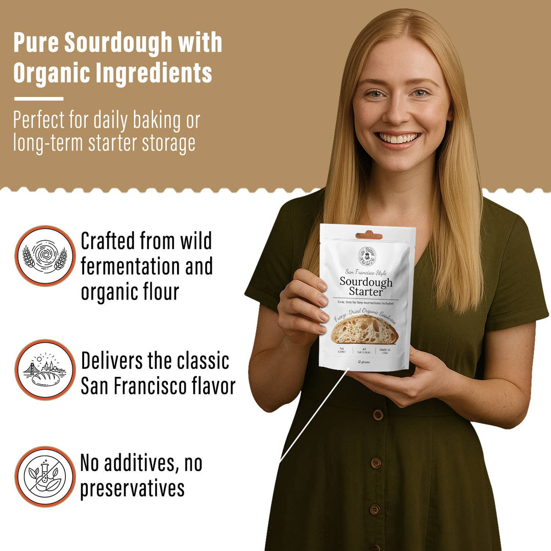 Original Sourdough Starter Culture - Bestseller - Organic