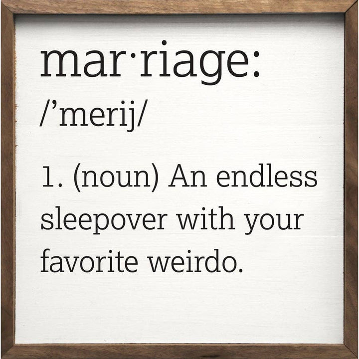 Marriage The Endless Sleepover White