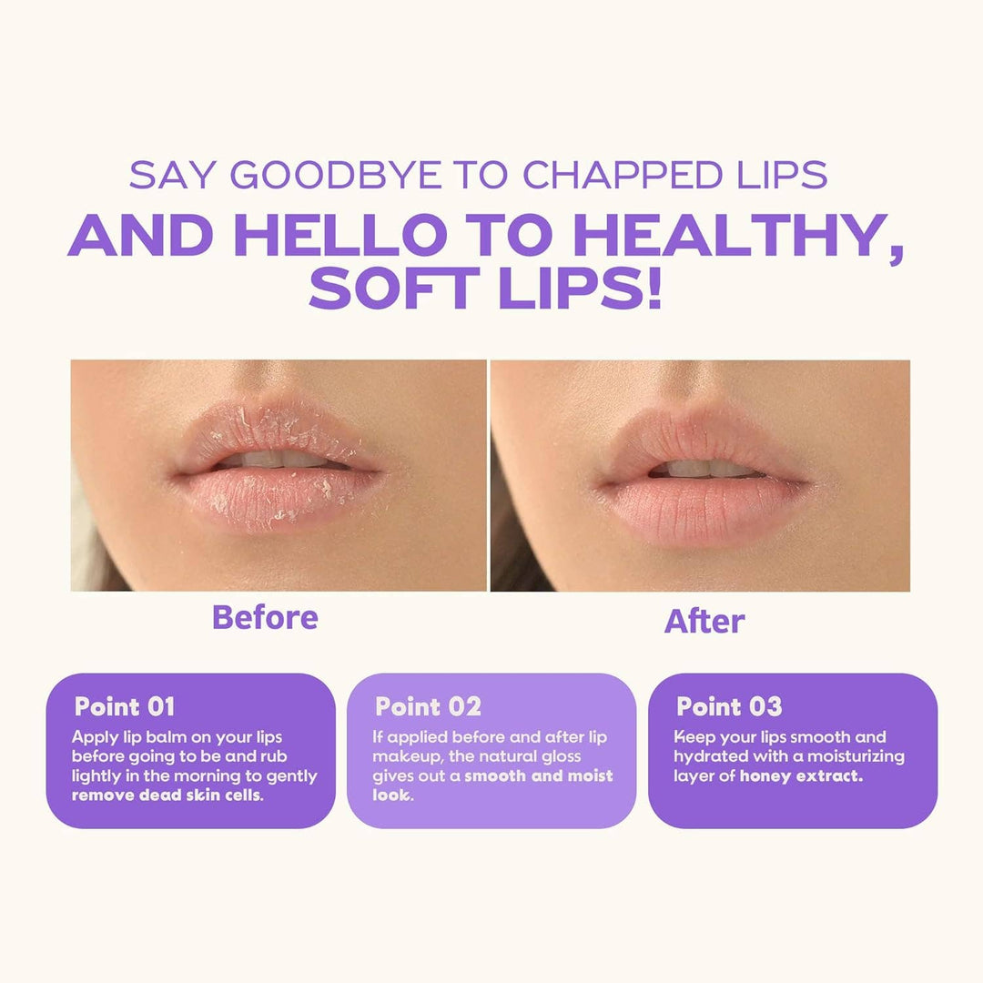 FRUDIA Blueberry Hydrating Honey Lip Balm Tube