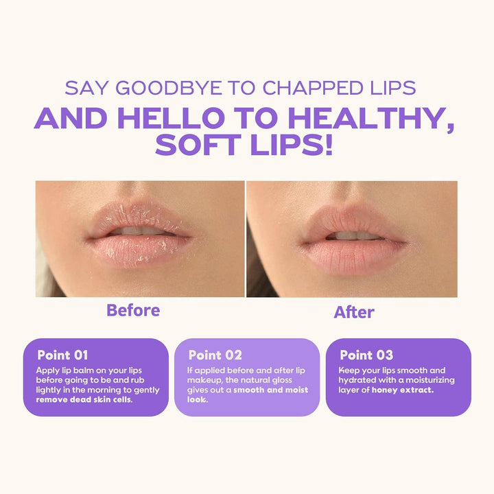 FRUDIA Blueberry Hydrating Honey Lip Balm Tube