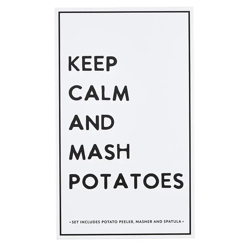 Mashed Potato Book Box - Keep Calm and Mash Potatoes