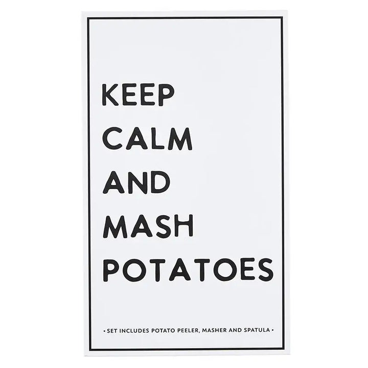 Mashed Potato Book Box - Keep Calm and Mash Potatoes