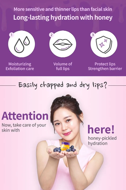 FRUDIA Hydrating Honey Lip Balm