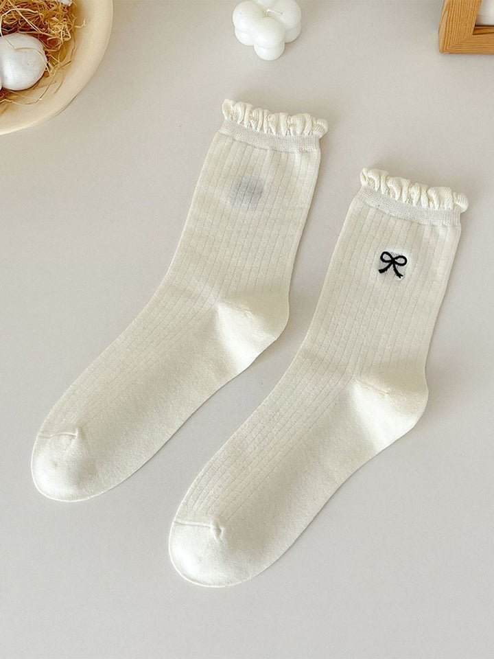 Cutsey Ruffled Socks
