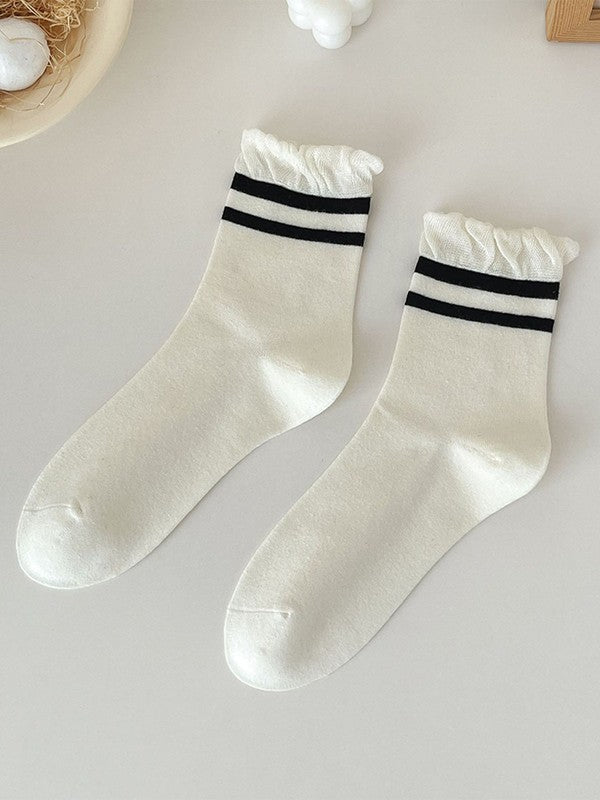 Cutsey Ruffled Socks
