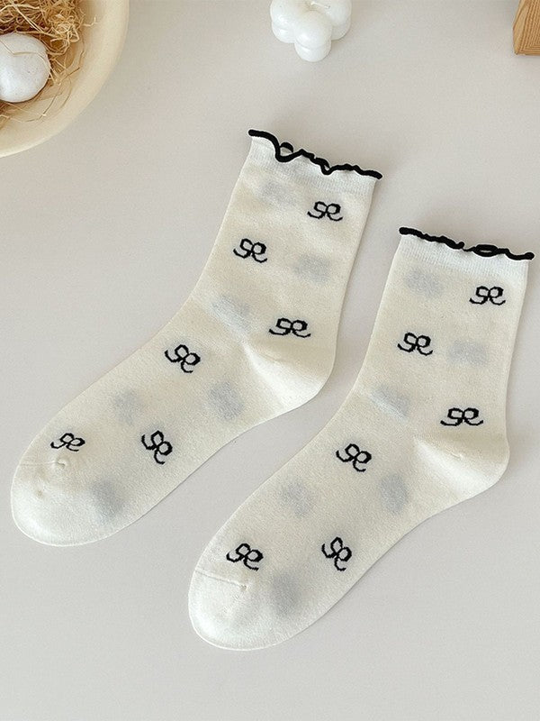Cutsey Ruffled Socks