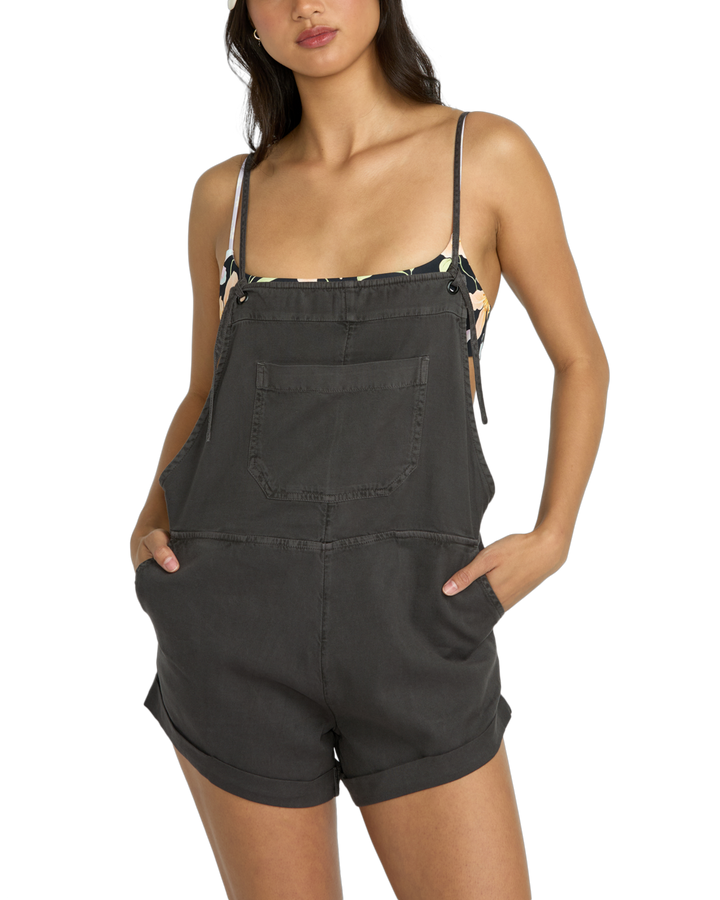 Beach Crush Denim Shortalls