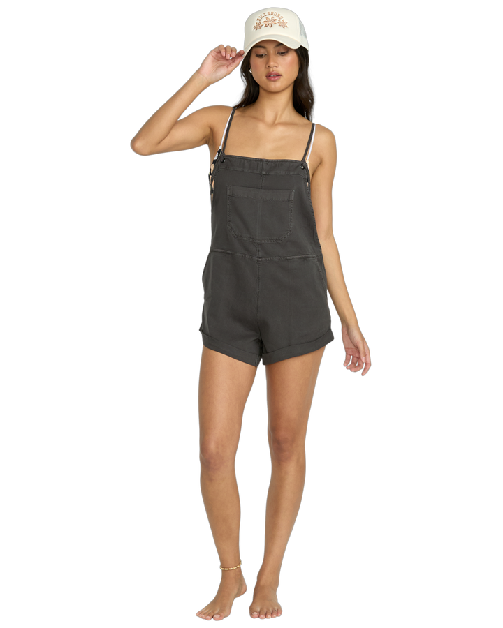 Beach Crush Denim Shortalls