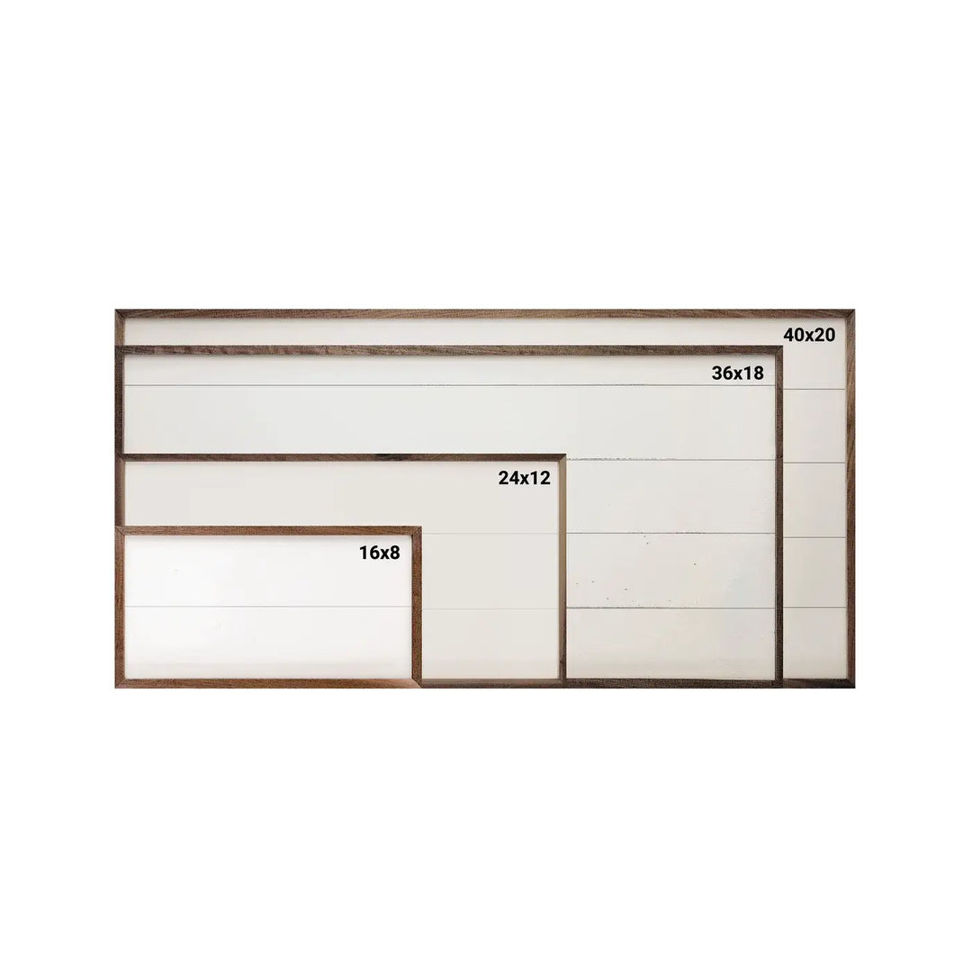 American Flag Whitewash