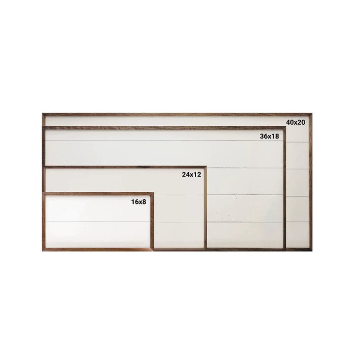 American Flag Whitewash