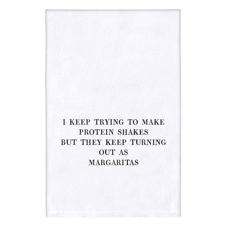 Face to Face Thirsty Boy Towel - Protein Shakes