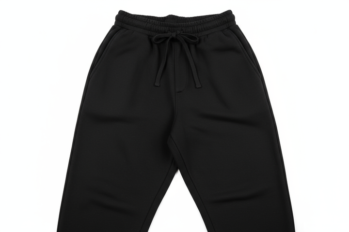 Black barrel sweat pant