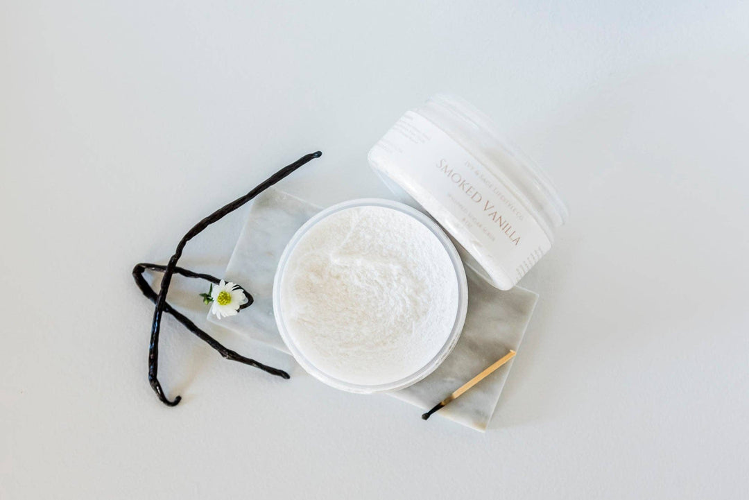 Smoked Vanilla Sugar Scrub