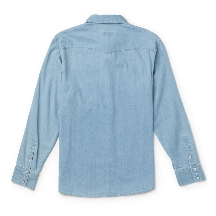 Seager Reagan Pearl Snap Light Wash